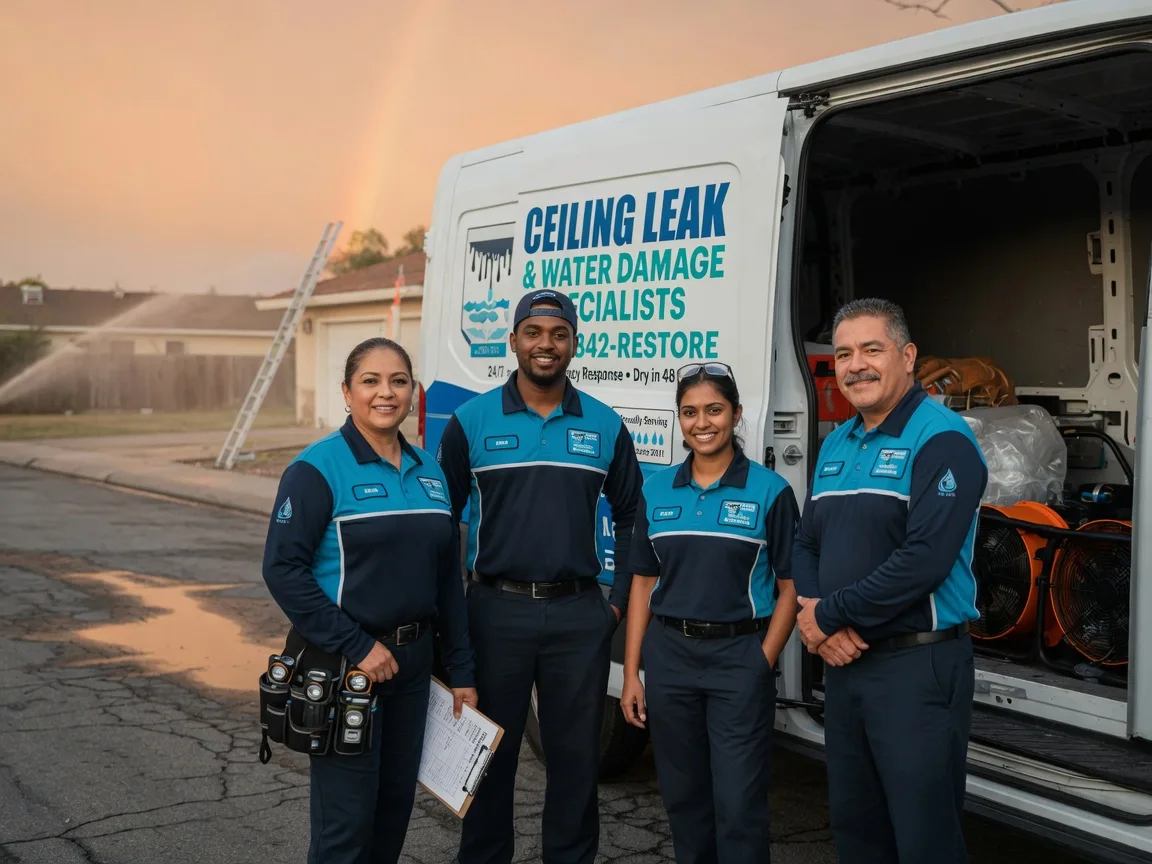 Ceiling Leak Cleanup company in Green Valley, WI